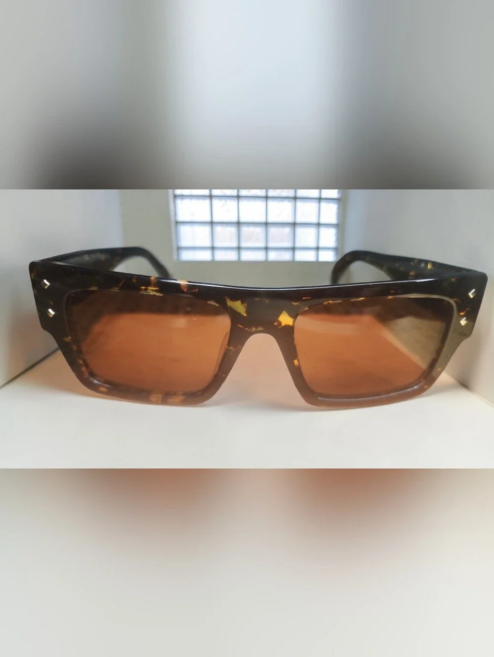 Authentic MCM Leather Crossbody Sunglasses Case Set Model MW0014